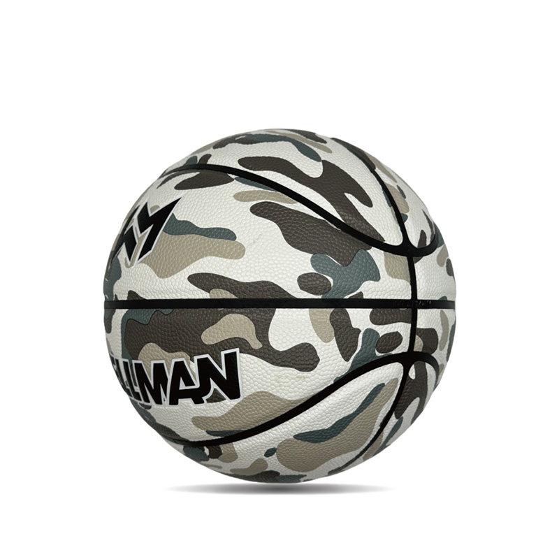 İç/Dış Mekan Higroskopiklik PU Renkli Baskılı Spor Basketbol Topu
