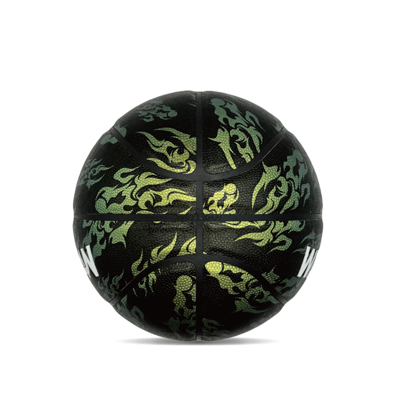 İç/Dış Mekan Higroskopiklik PU Renkli Baskılı Spor Basketbol Topu