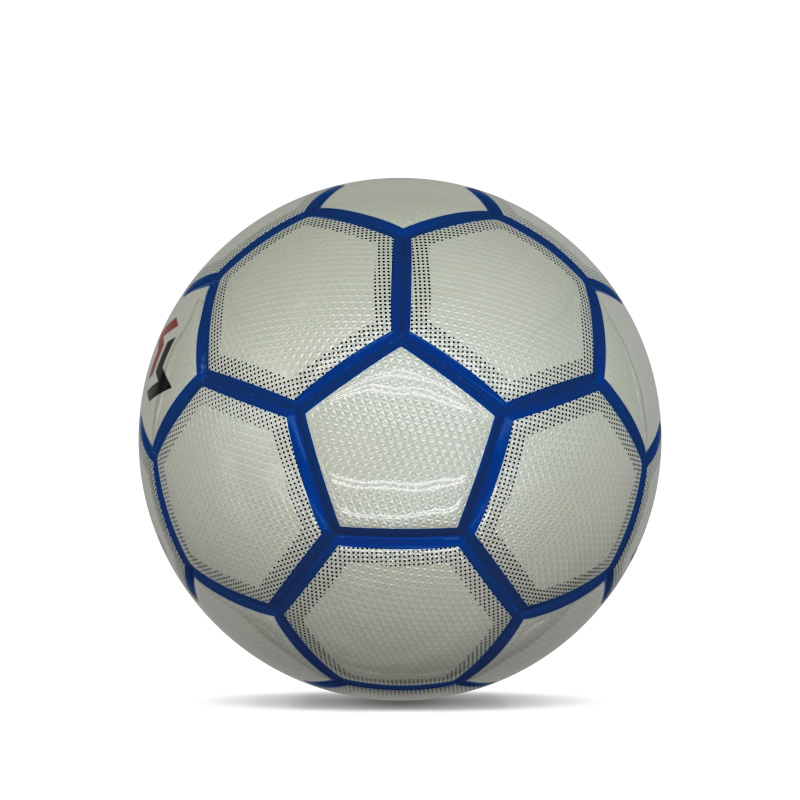 Çift Ayna Özel Baskılı Futbollar Parlak Kişiselleştirilmiş Futbol Topu Resmi Boyut 5