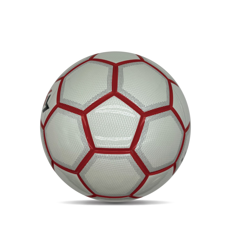 Çift Ayna Özel Baskılı Futbollar Parlak Kişiselleştirilmiş Futbol Topu Resmi Boyut 5