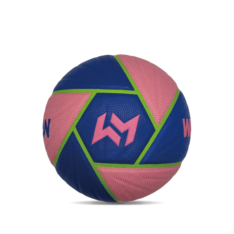 Bireysel olarak tasarlanmış özel şekilli kapalı dış mekan eğitim nem emme pu basketbol