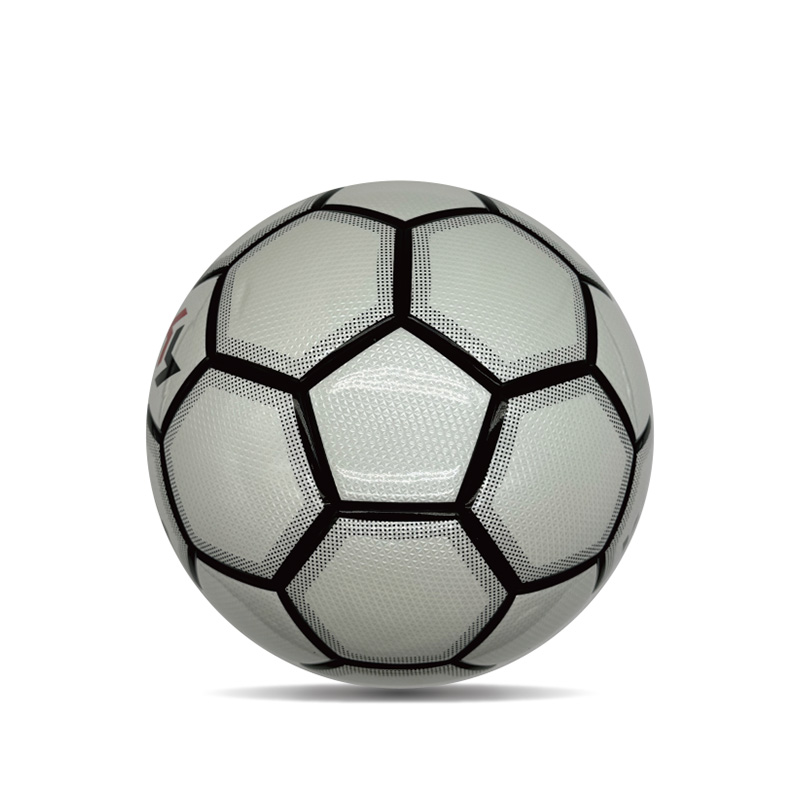 Çift Ayna Özel Baskılı Futbollar Parlak Kişiselleştirilmiş Futbol Topu Resmi Boyut 5