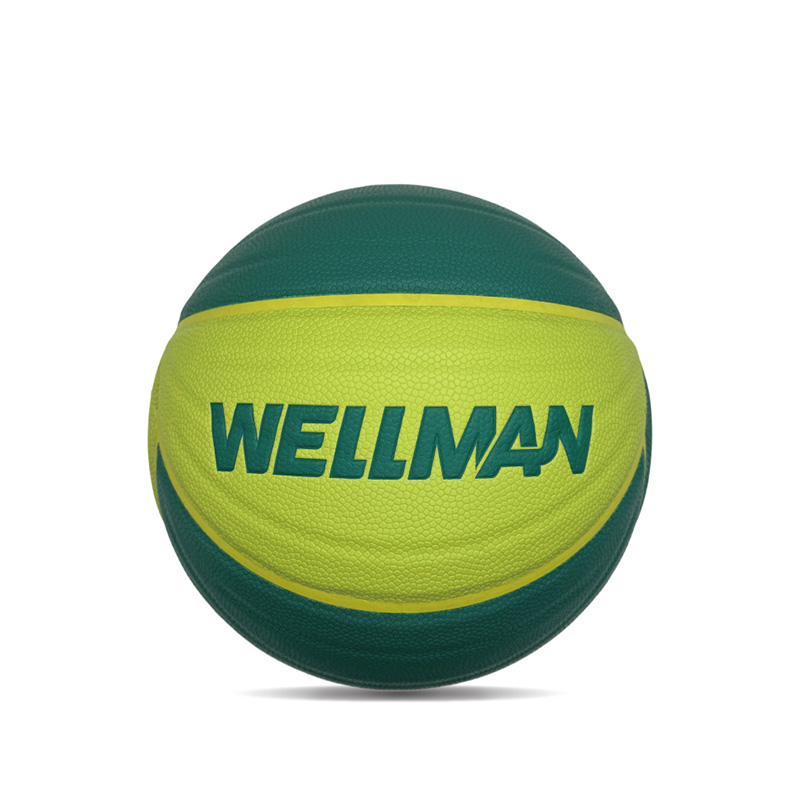 Bireysel olarak tasarlanmış özel şekilli kapalı dış mekan eğitim nem emme pu basketbol