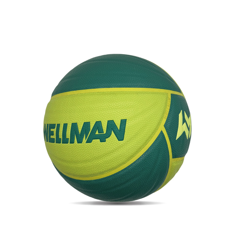 Bireysel olarak tasarlanmış özel şekilli kapalı dış mekan eğitim nem emme pu basketbol