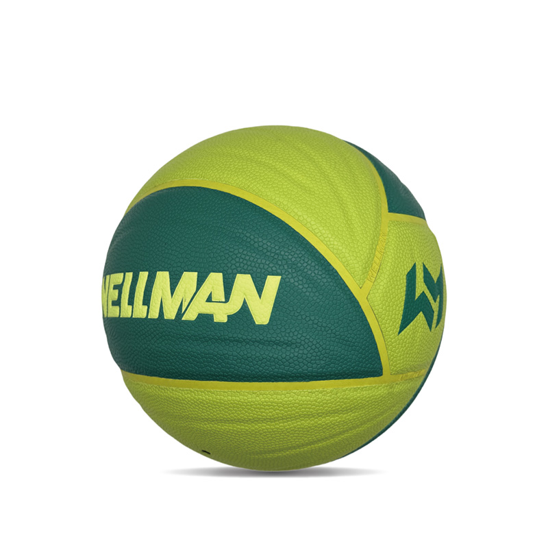 Bireysel olarak tasarlanmış özel şekilli kapalı dış mekan eğitim nem emme pu basketbol