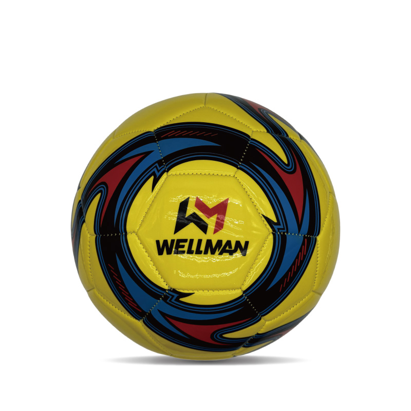 PVC Deri Makine Dikişli İç Mekan Oyun Eğitim Uygulaması Futbol Topu Üreticisi Tedarik