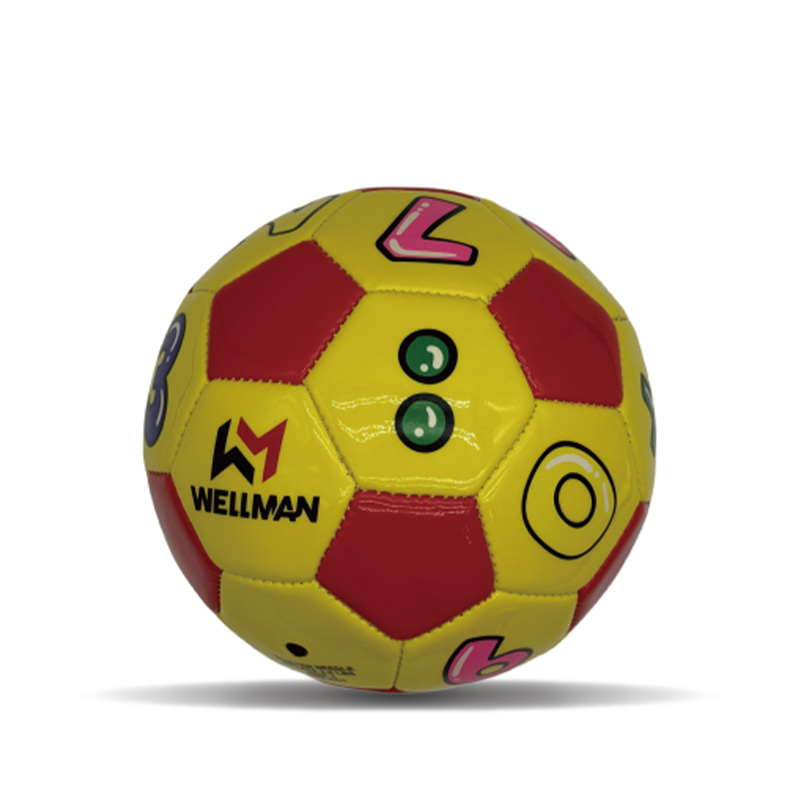 Makine Dikişli PVC Mini Futbol Futbol Topu Boyut 2 Kızlar Çocuklar İçin