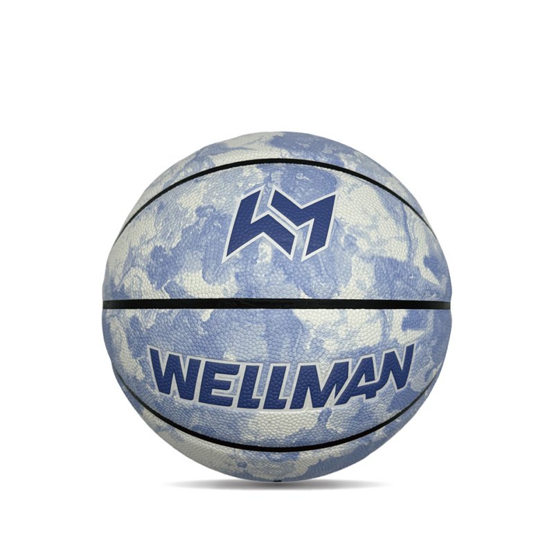 İç/Dış Mekan Higroskopiklik PU Renkli Baskılı Spor Basketbol Topu