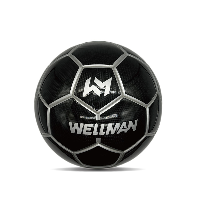 Çift Ayna Özel Baskılı Futbollar Parlak Kişiselleştirilmiş Futbol Topu Resmi Boyut 5