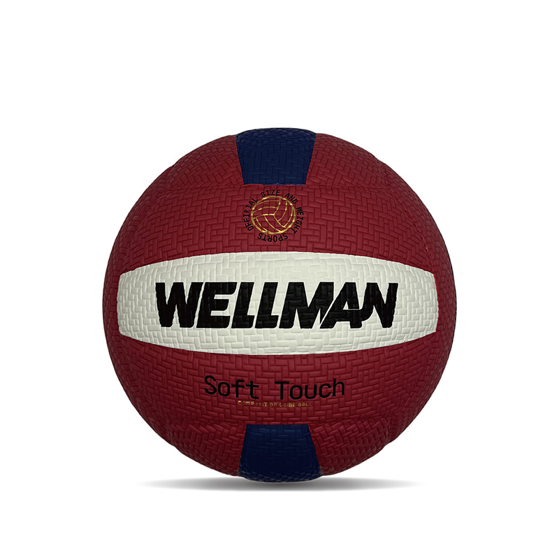Dokuma desen nem emici spor orijinal pu deri voleybol topu